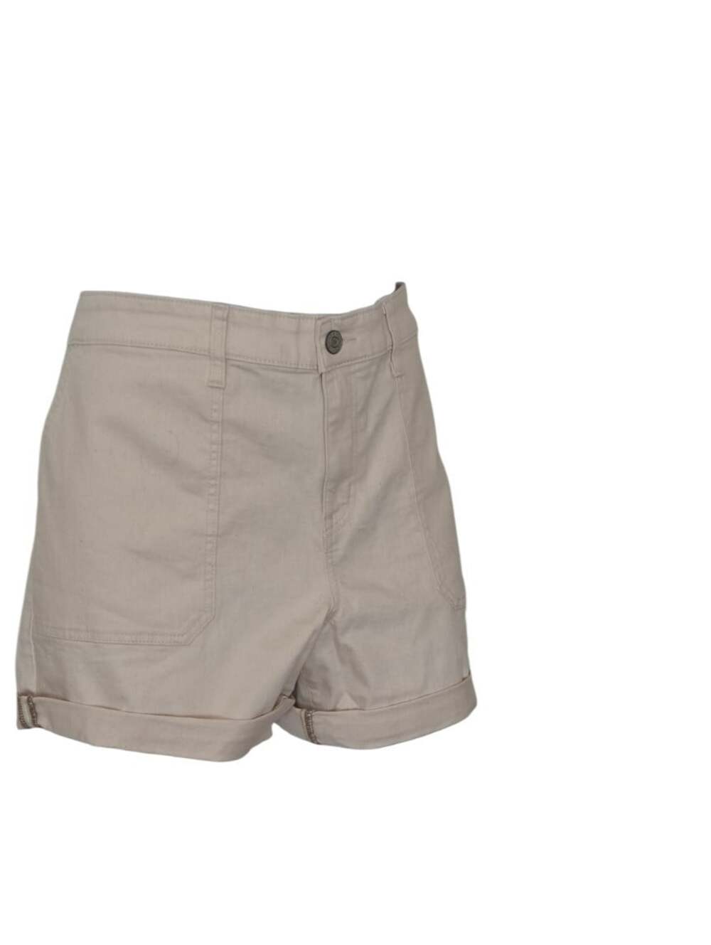 Torrid 5 Inch perfect mid rise vintage stretch Jean Shorts natural size 20 - Picture 2 of 8